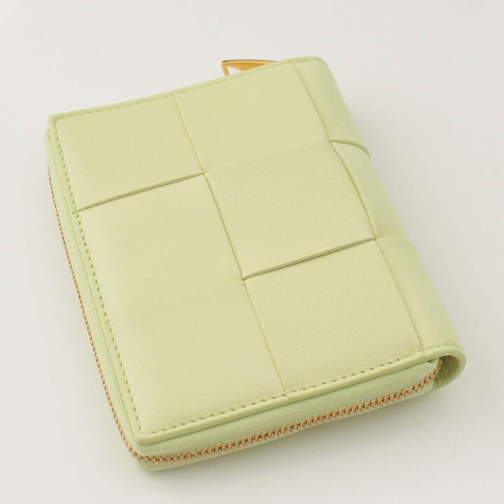 ボッテガ ヴェネタ】Bottega Veneta マキシイントレ レザー コンパクト  