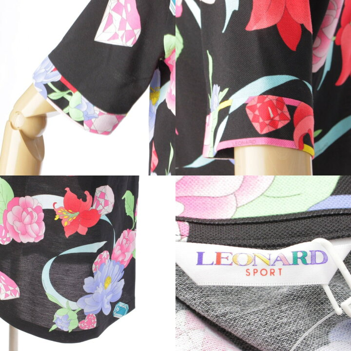 楽天市場】【レオナールスポーツ】LEONARD SPORT 半袖 花柄 フラワー 