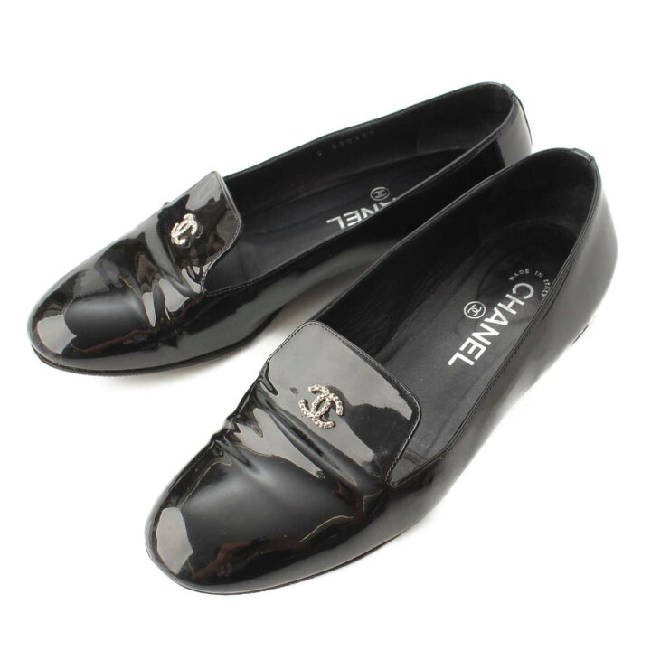 楽天市場】【シャネル】Chanel ココマーク Fパール パテント オペラ  