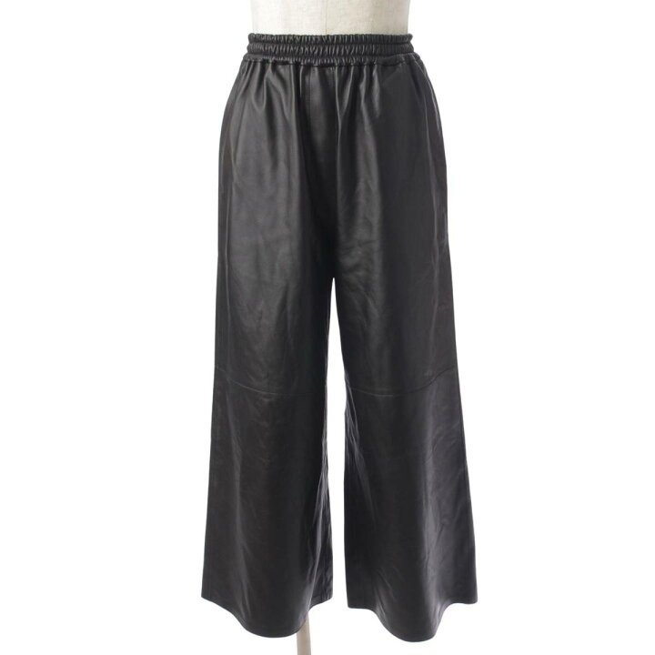 楽天市場】【ロエベ】Loewe 23SS クロップド トラウザーズ ナパ レザー  