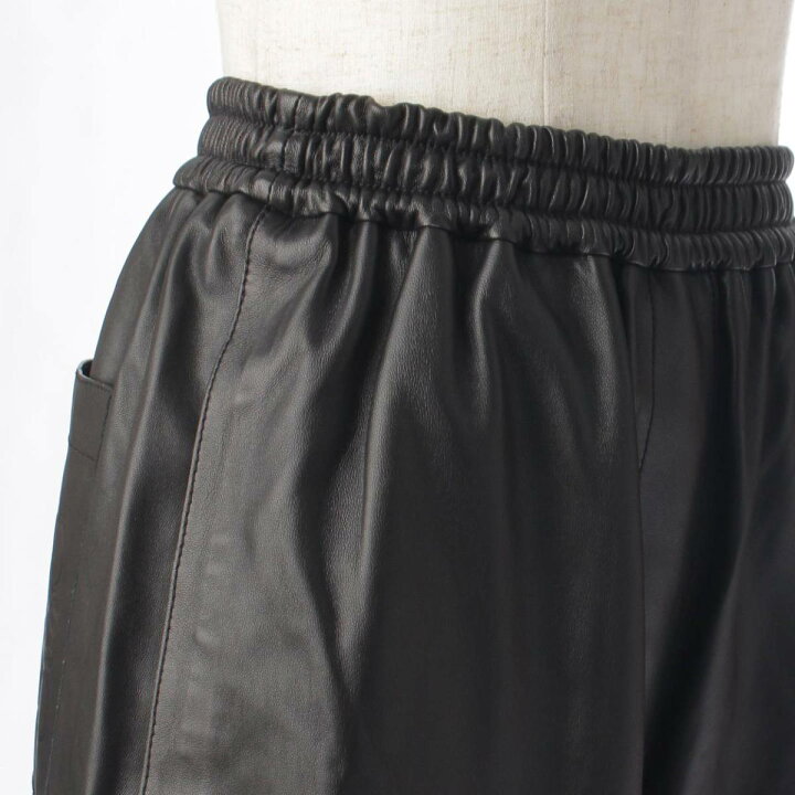楽天市場】【ロエベ】Loewe 23SS クロップド トラウザーズ ナパ レザー  