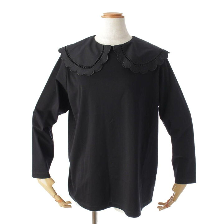 楽天市場】【ヨリ】yori 22AW スカラップカラーロンTee コットン 