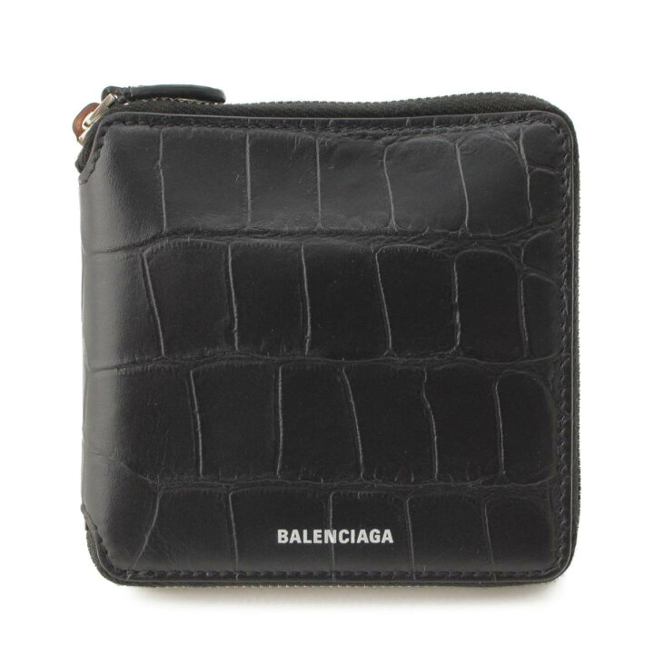 楽天市場】【バレンシアガ】Balenciaga クロコ型押し スクエア 