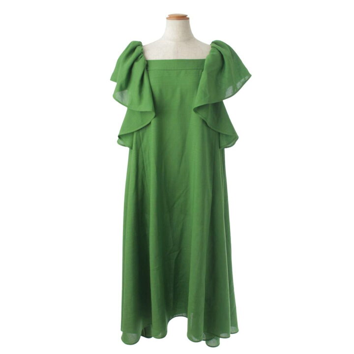 楽天市場】【アディアム】ADEAM Vacation Dress ラッフルスリーブ 