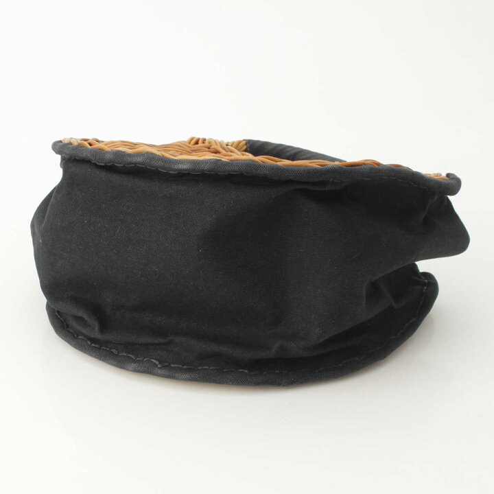 楽天市場】【エバゴス】ebagos 半月型 紅籐×キャンバス かご カゴ  