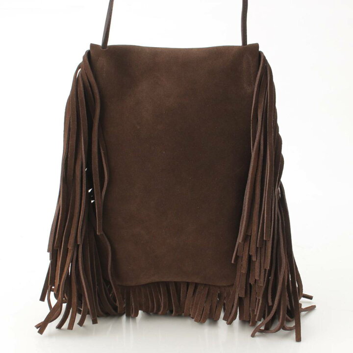 楽天市場】【サンローラン】SAINT LAURENT アニタ スエード フリンジ 
