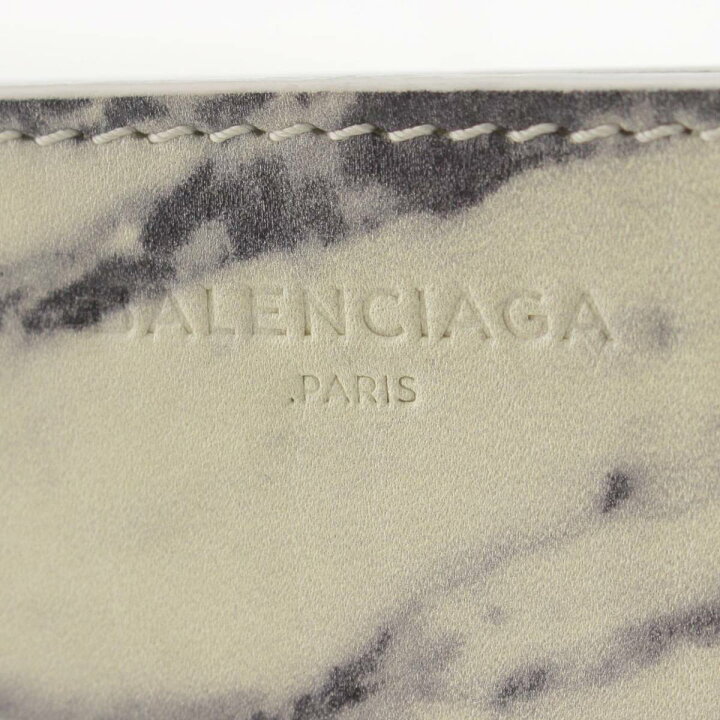 楽天市場】【バレンシアガ】Balenciaga レザー マーブル 大理石柄 財布 