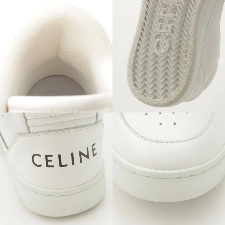 楽天市場】【セリーヌ】Celine CT-02 ベルクロストラップ ミドルカット 