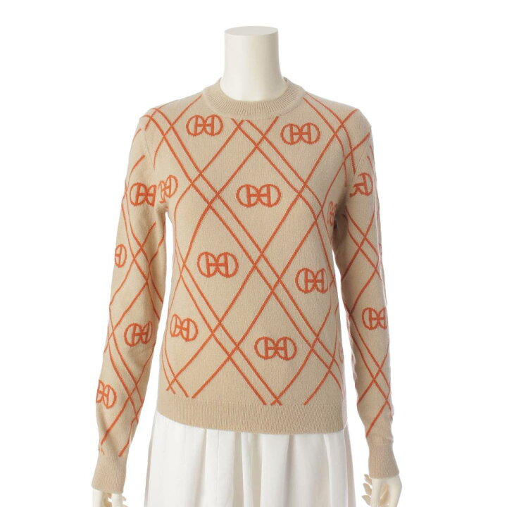 楽天市場】【エルメス】Hermes Hロンド カシミヤ ニット トップス  