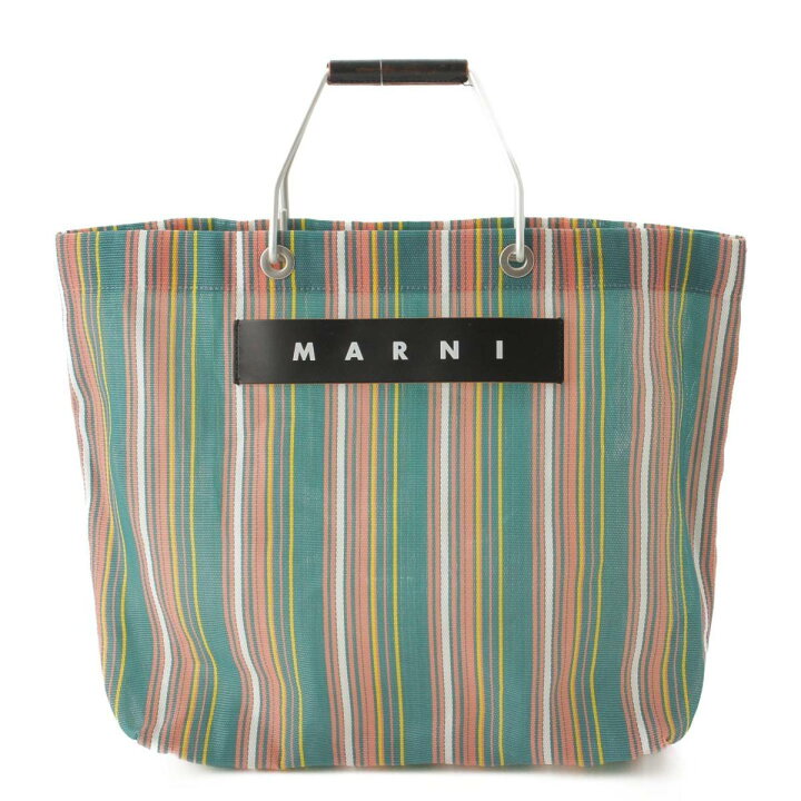 楽天市場】【マルニ】Marni フラワーカフェ メッシュ ストライプ 