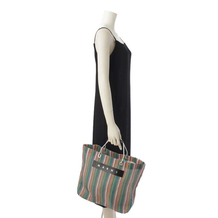 楽天市場】【マルニ】Marni フラワーカフェ メッシュ ストライプ 