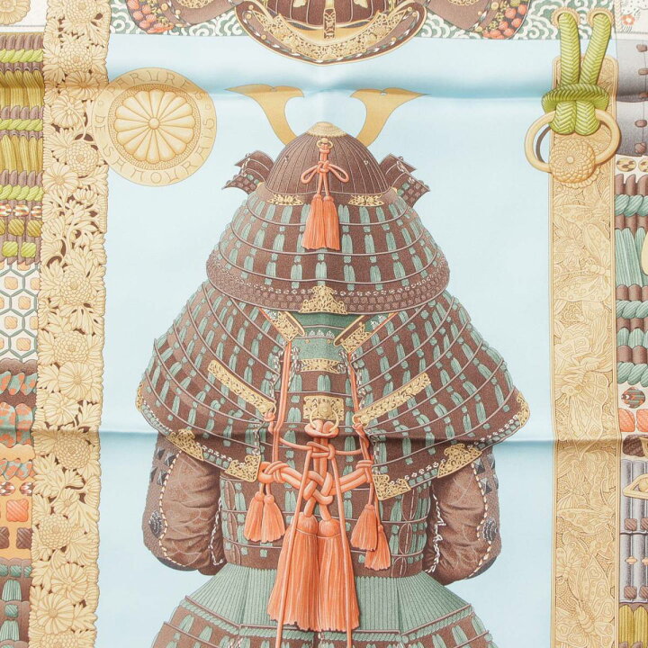 楽天市場】【エルメス】Hermes カレ90 シルクスカーフ PARURES DE