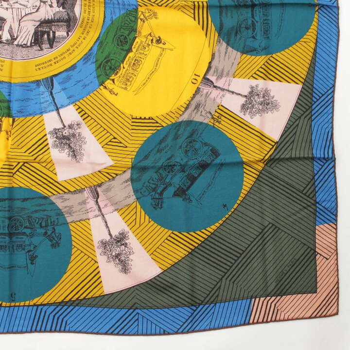 楽天市場】【エルメス】Hermes カレジェアン140 カシミヤシルク  