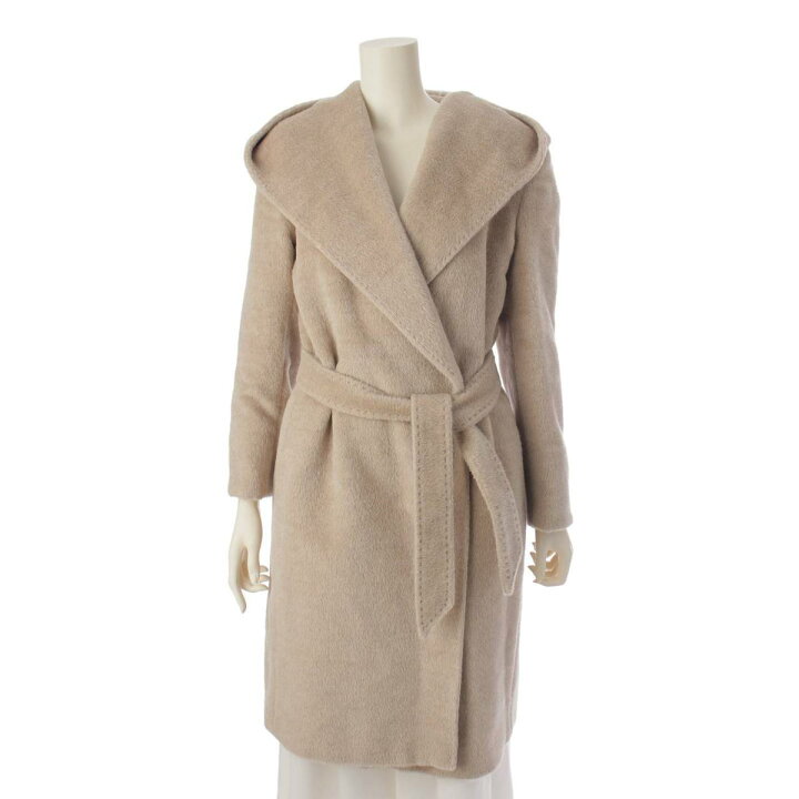 楽天市場】【マックスマーラ】Max mara アルパカ ウール ガウンコート 