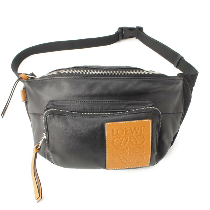 楽天市場】【ロエベ】Loewe パフィー レザー ボディバッグ 