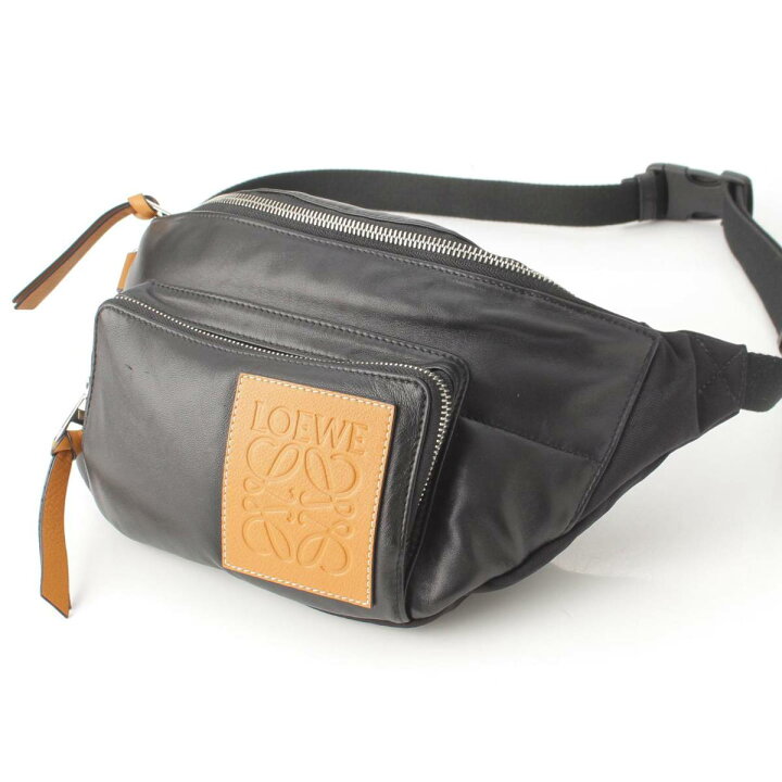 楽天市場】【ロエベ】Loewe パフィー レザー ボディバッグ 