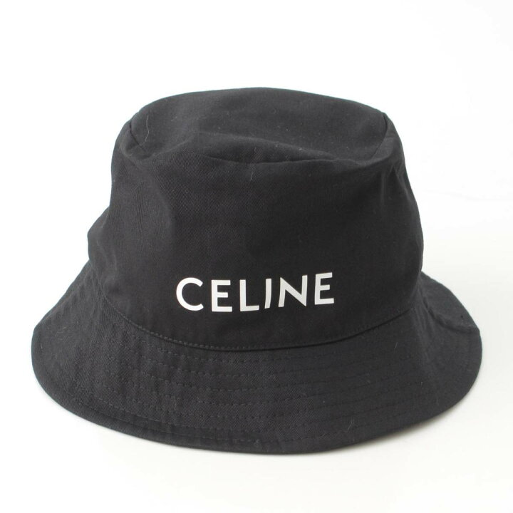 楽天市場】【セリーヌ】Celine メンズ ロゴ コットン バケットハット  
