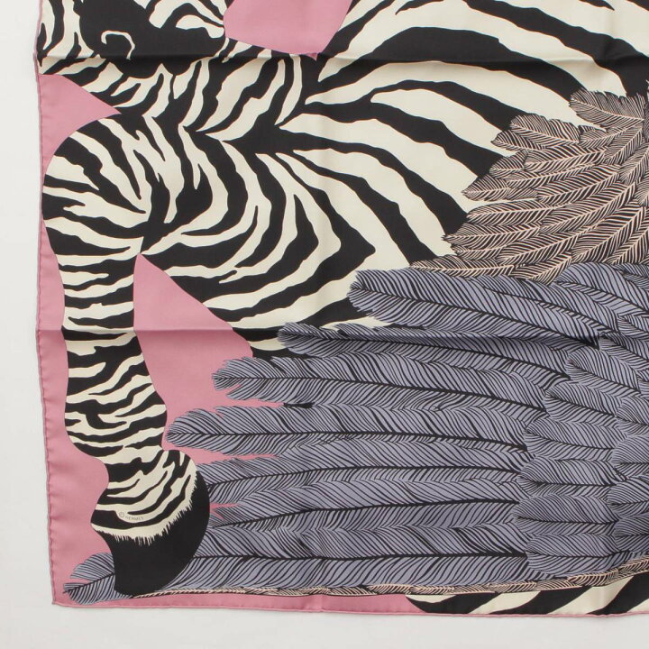 楽天市場】【エルメス】Hermes カレ90 シルクスカーフ Zebra Pegasus 