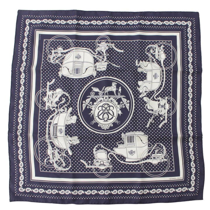 楽天市場】【エルメス】Hermes カレ55 シルクスカーフ Ex-Libris 