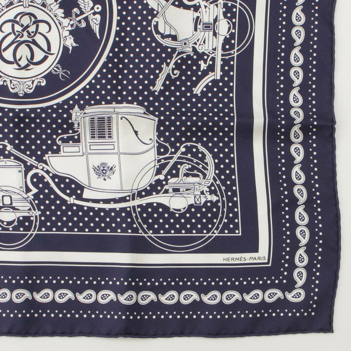 楽天市場】【エルメス】Hermes カレ55 シルクスカーフ Ex-Libris 