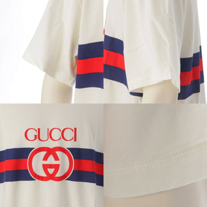 楽天市場】【グッチ】Gucci メンズ インターロッキング ロゴプリント T 