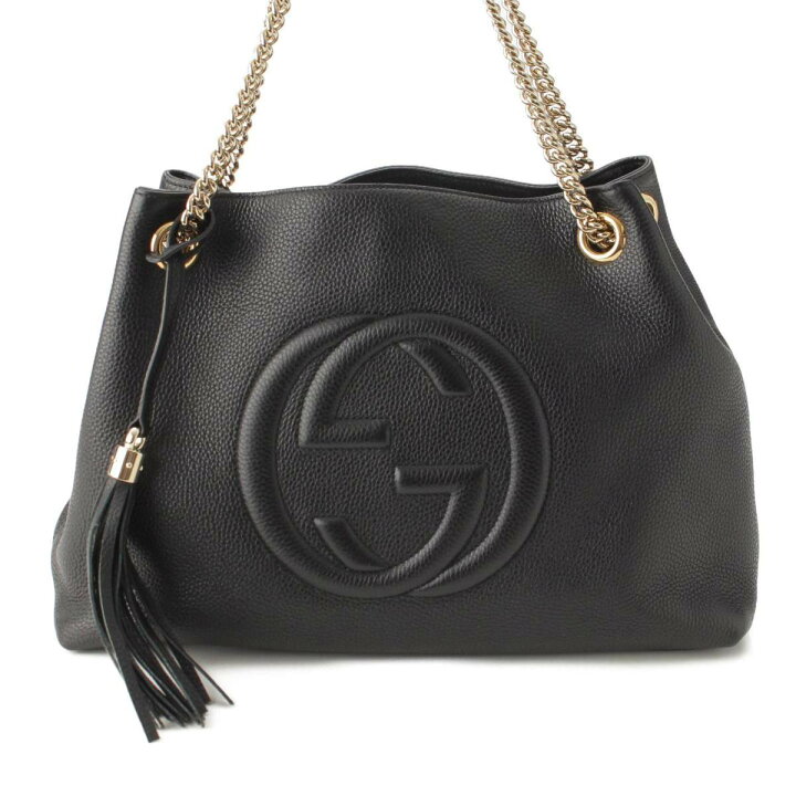 楽天市場】【グッチ】Gucci ソーホー レザー チェーンショルダーバッグ 