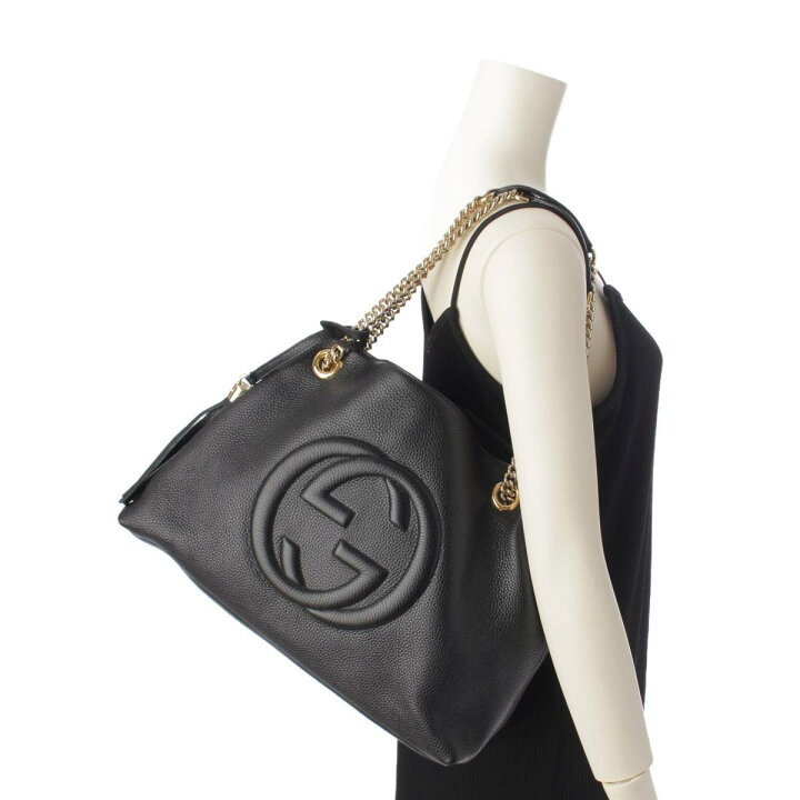 楽天市場】【グッチ】Gucci ソーホー レザー チェーンショルダーバッグ 