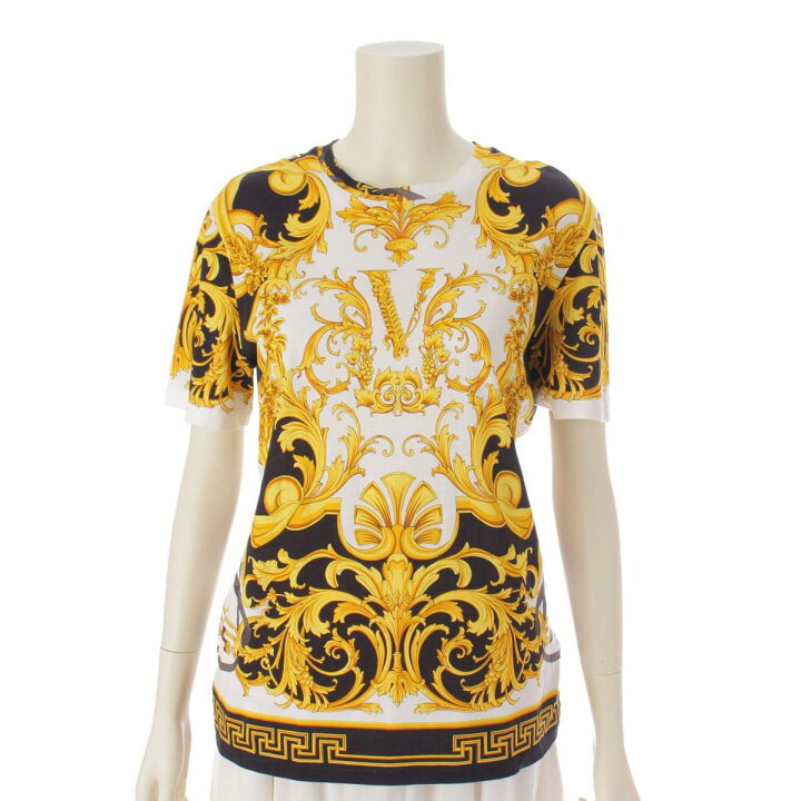 楽天市場】【ヴェルサーチ】Versace バロック 総柄 カットソー Tシャツ 