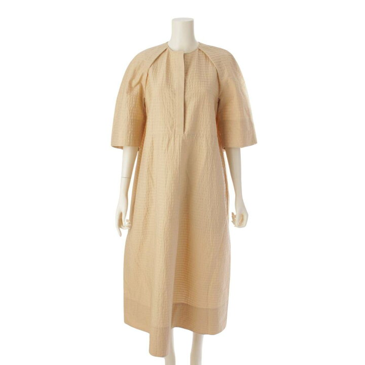 楽天市場】【ドゥロワー】DRAWER コットン×シルク ロング ワンピース  