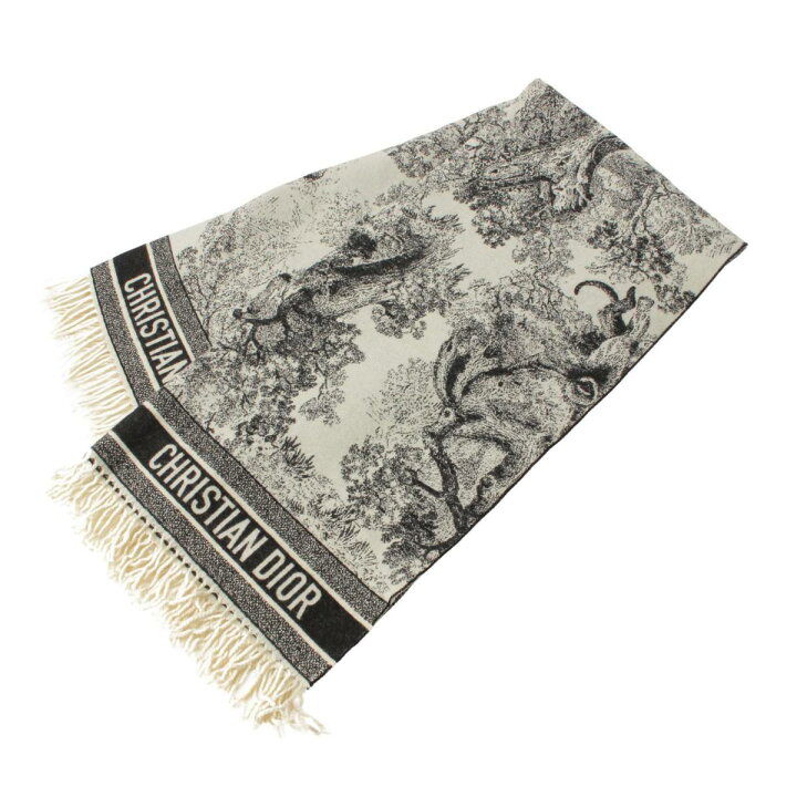 Christian 殴り込み Dior 大判ストール ショール 