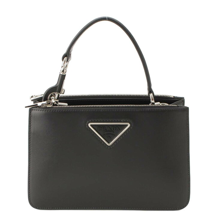 楽天市場】【プラダ】Prada ロゴ レザー 2WAY ハンドバッグ 1BA314 