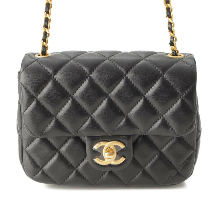 楽天市場】【シャネル】Chanel 22K ミニマトラッセ シングルフラップ  