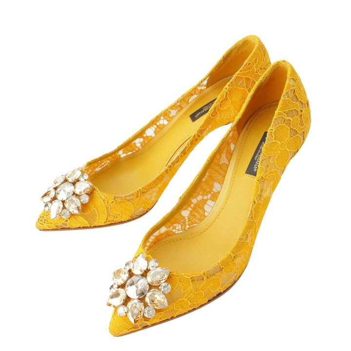 Dolce&Gabbana タオルミナレース パンプス ハイヒール 37 - メルカリ 