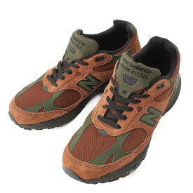 【ニューバランス】new balance　エメレオンドレ AIME LEON DORE USA ローカットスニーカー MR993ALD ブラウン US10 【中古】【鑑定済・正規品保証】192386