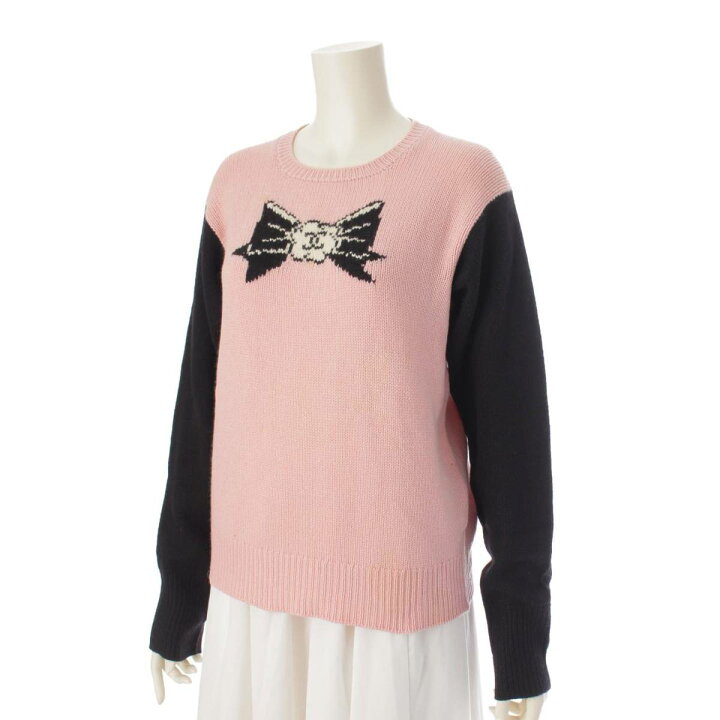 楽天市場】【シャネル】Chanel 95A カメリアリボン トップス ニット 