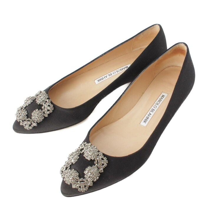 楽天市場】【マノロブラニク】Manolo Blahnik ハンギシ ビジュー 