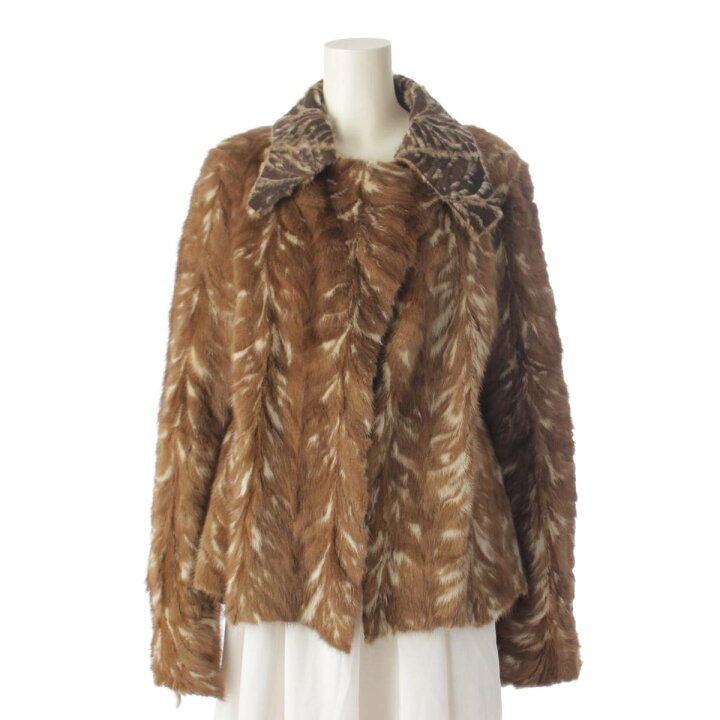 楽天市場】【マルニ】Marni ミンクファー MINK VISONE アウター コート 