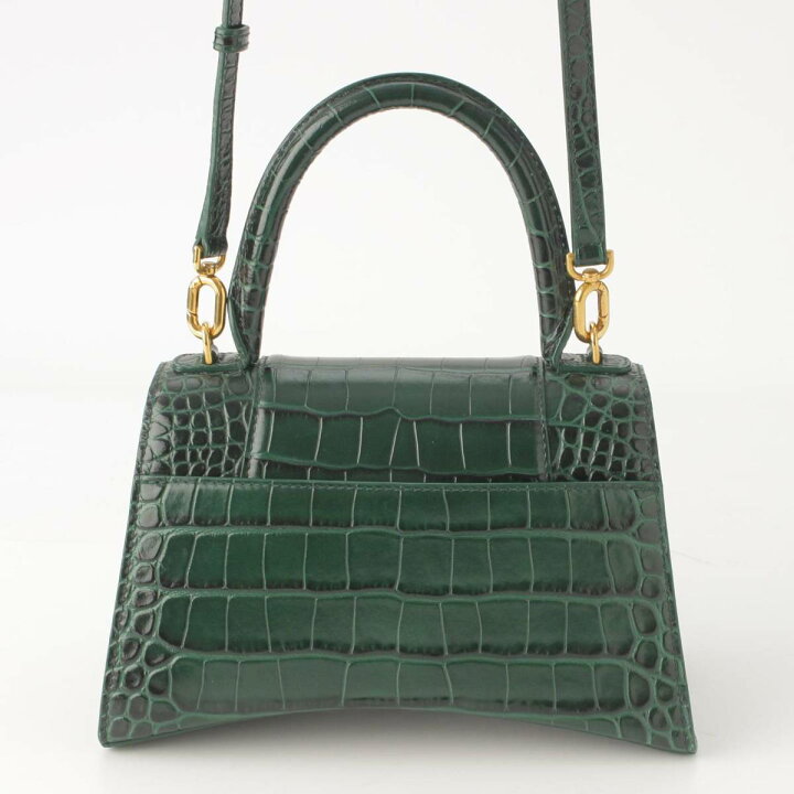楽天市場】【バレンシアガ】Balenciaga アワーグラス スモール クロコ 