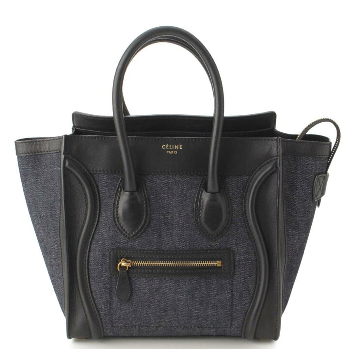 楽天市場】【セリーヌ】Celine ラゲージ マイクロショッパー デニム 