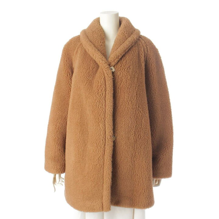 楽天市場】【マックスマーラ】Max mara テディベア キャメル シルク 