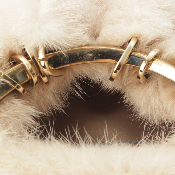 楽天市場】【ヴァレンティノ】Valentino メタルハンドル ミンクファー 