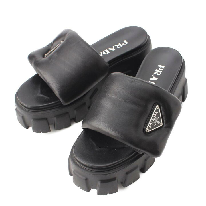 楽天市場】【プラダ】Prada モノリス ソフト パデッドナッパレザー  