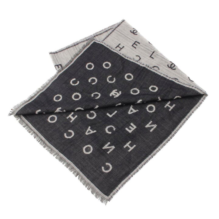 楽天市場】【シャネル】Chanel 17AW ココマーク ロゴ カシミヤ シルク  