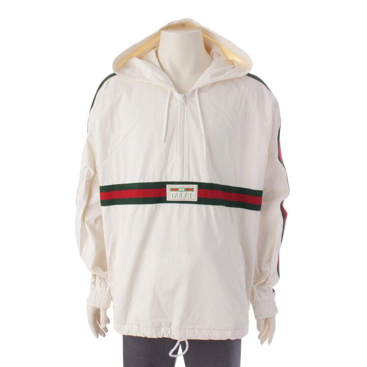 楽天市場】【グッチ】Gucci メンズ ロゴラベル コットン キャンバス  