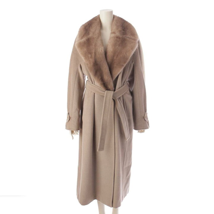 楽天市場】【マックスマーラ】Max mara ミンクファー カシミヤ ウール  