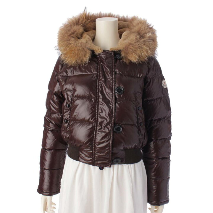 楽天市場】【モンクレール】Moncler ALBERTA アルバータ ファー フード 