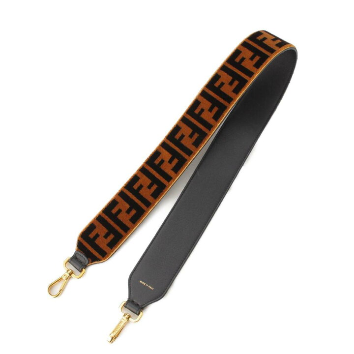 楽天市場】【フェンディ】Fendi ベロア ズッカ柄 ストラップユー  