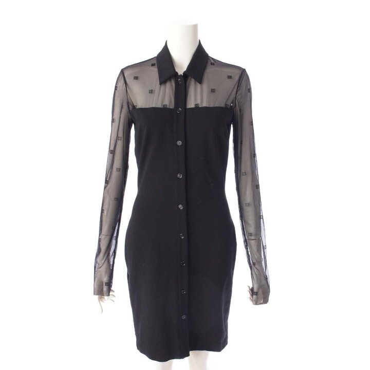 楽天市場】【ジバンシィ】GIVENCHY 4G Pattern シースルー シャツ 