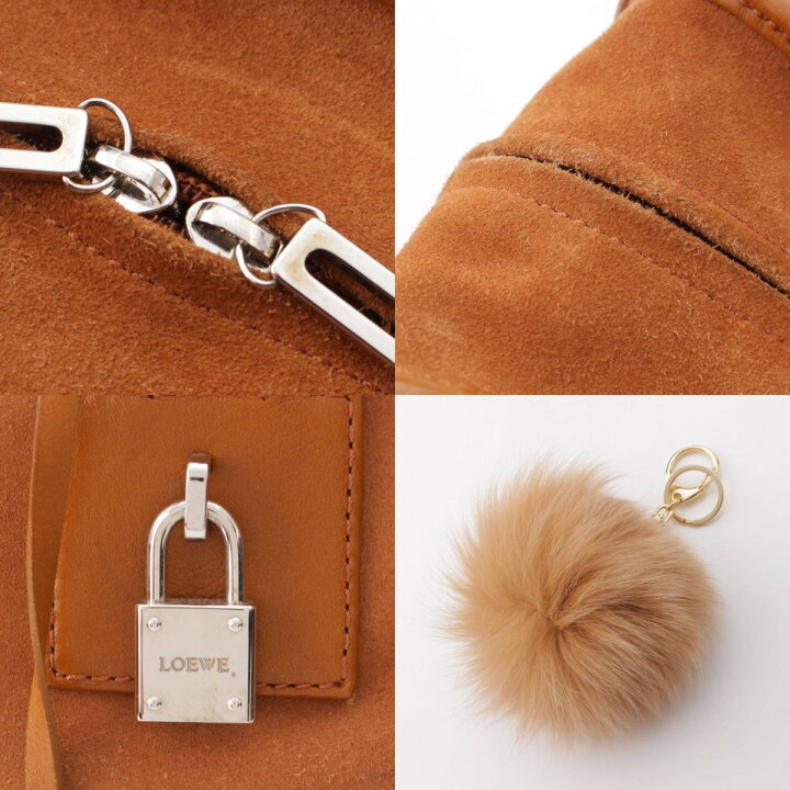 楽天市場】【ロエベ】Loewe アマソナ28 ヴィンテージ スエード レザー 