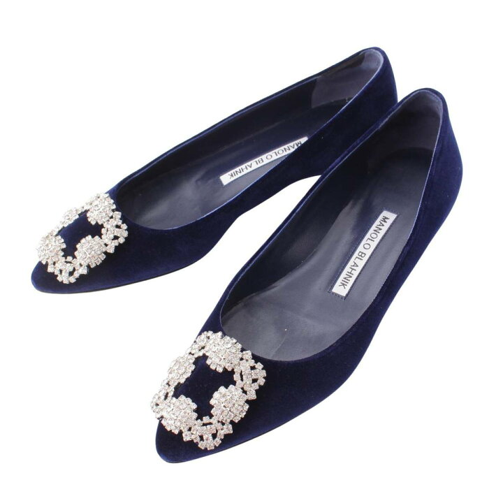 楽天市場】【マノロブラニク】Manolo Blahnik ハンギシ ビジュー 